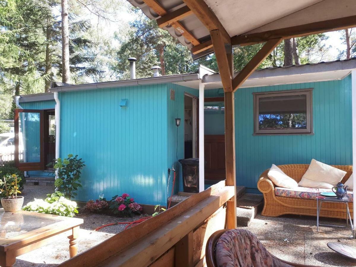Boshuis Turquoise / Smaakvol Genieten Op De Veluwe Hoenderloo Extérieur photo