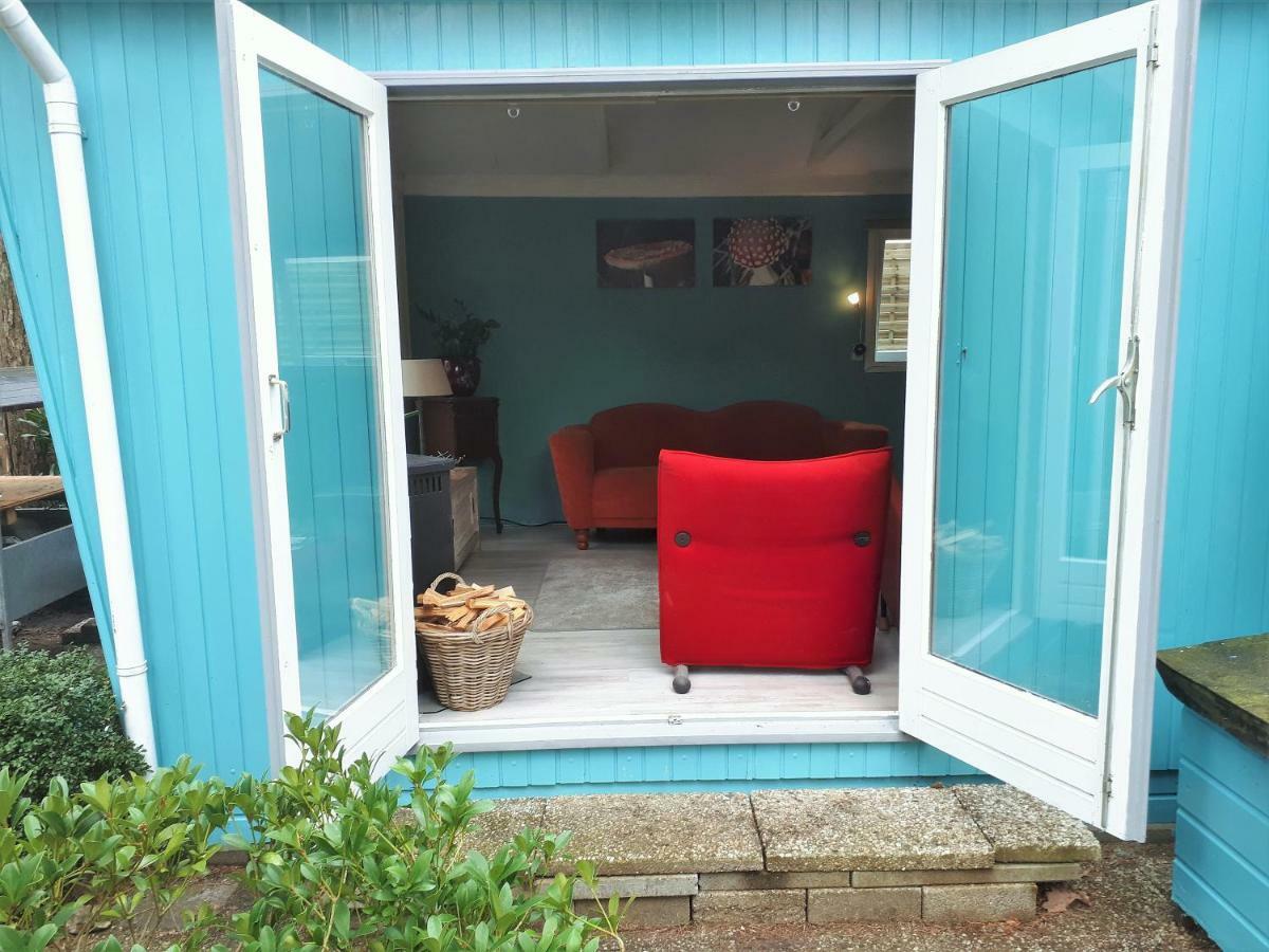 Boshuis Turquoise / Smaakvol Genieten Op De Veluwe Hoenderloo Extérieur photo