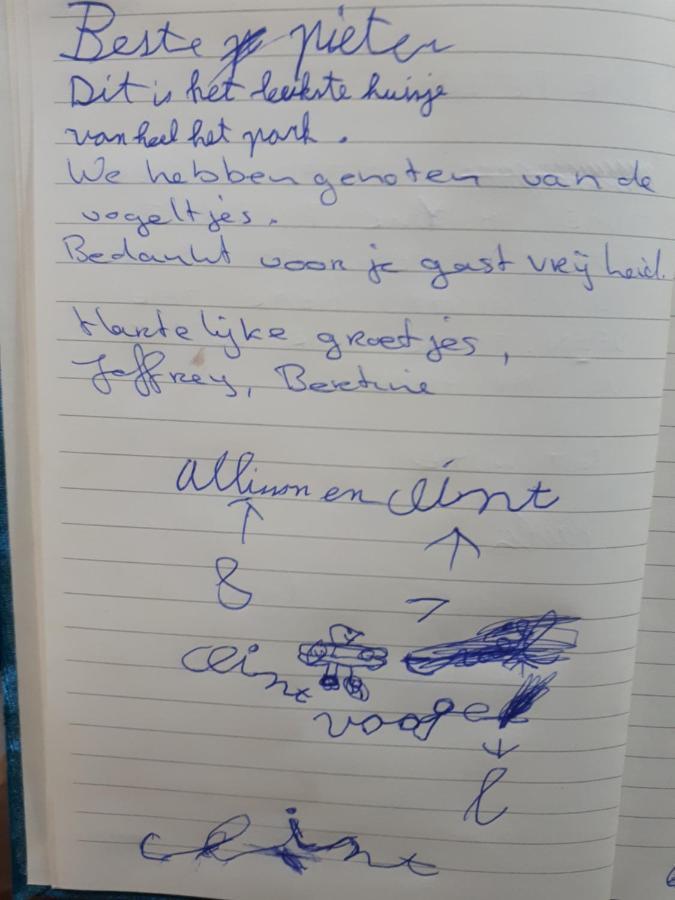Boshuis Turquoise / Smaakvol Genieten Op De Veluwe Hoenderloo Extérieur photo